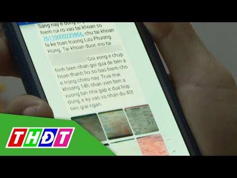 Cảnh giác với "chiêu" giả danh ngân hàng cho vay vốn | THDT