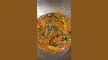 Fish Curry Recipe #shorts #viral #trending #viralvideo