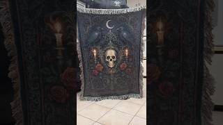 Are they really that horrible?…😞🖤 #goth #gothgirl #gothic #blanket