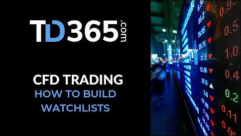 How to build a Watchlist