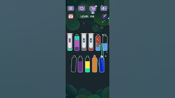 Water sort puzzle level 126 #games #puzzlegame #gameplay #gaming #level #puzzle #yourgamer1995