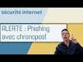 ALERTE Phishing avec Chronopost
