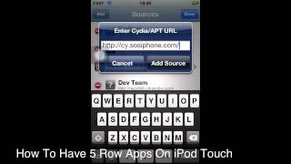 How To Have 5-Row Apps on iPod Touch screenshot 3