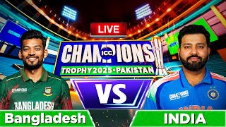 🔴 LIVE | ICC Champions Trophy 2025 | India vs Bangladesh | IND VS BAN| Today Match | Dunya News