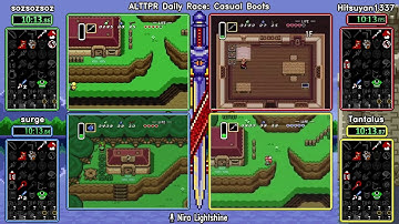 Casual Boots Aug 30, 2022. ALTTP Randomizer Daily Race