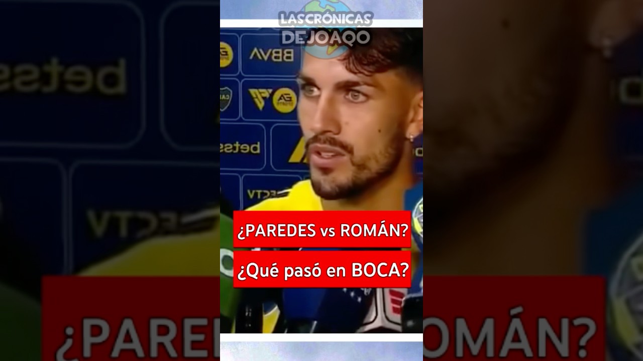 WATCH: PAREDES le respondió a RIQUELME 😱| Todo sobre los rumores en #BocaJuniors #Futbol #Argentina