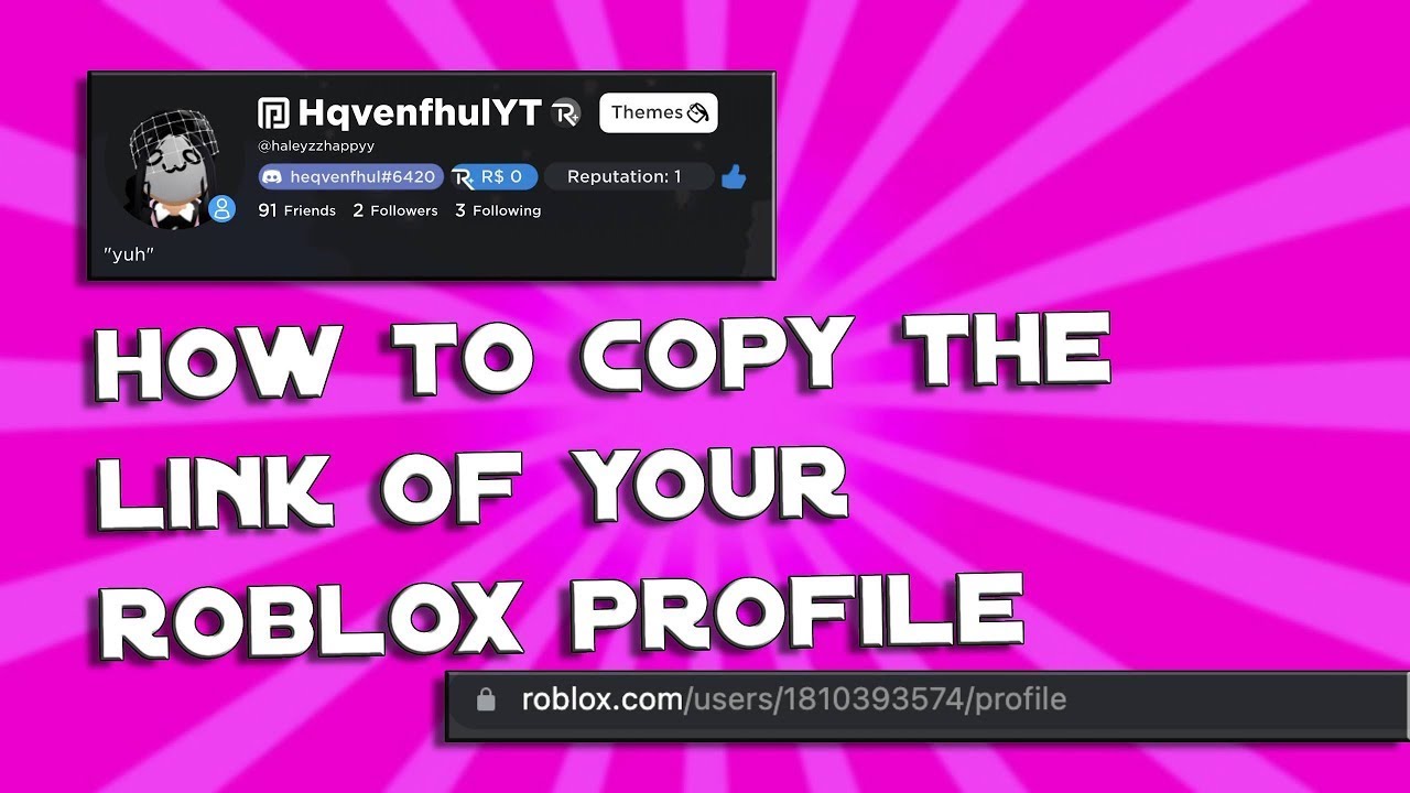 How To Copy The Url Of Your Roblox Profile On Ios Youtube
