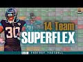 14 Team .5 PPR Superflex Mock Draft LIVE on Sleeper - NFL Fantasy Football 2021