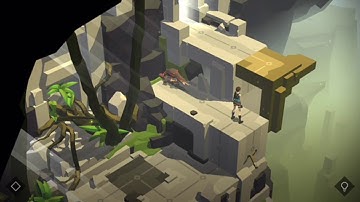 Lara Croft GO. Chapter 2 - The Maze Of Snakes. Levels 6 - 11. Walkthrough.