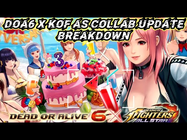 The King Of Fighters AllStar Finally Collaborates With Dead Or Alive 6