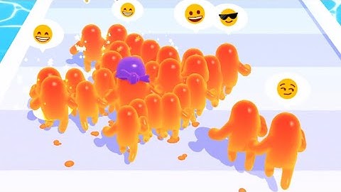 MAX LEVEL Join Blob Clash 3D - All Levels Gameplay Android, iOS