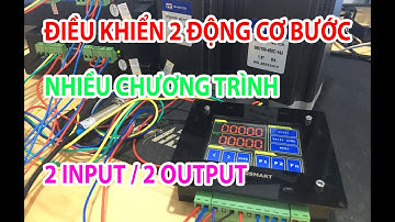 BỘ ĐIỀU KHIỂN 2 ĐỘNG CƠ BƯỚC V2.0 - 2 INPUT / 2 OUTPUT - NHIỀU CHƯƠNG TRÌNH