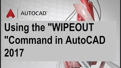 Using the WIPEOUT Command in AutoCAD 2017