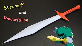 How to make a Paper Sword out of A4 paper | Origami weapons | Paper Craft -(THE LORD OF THE RINGS)