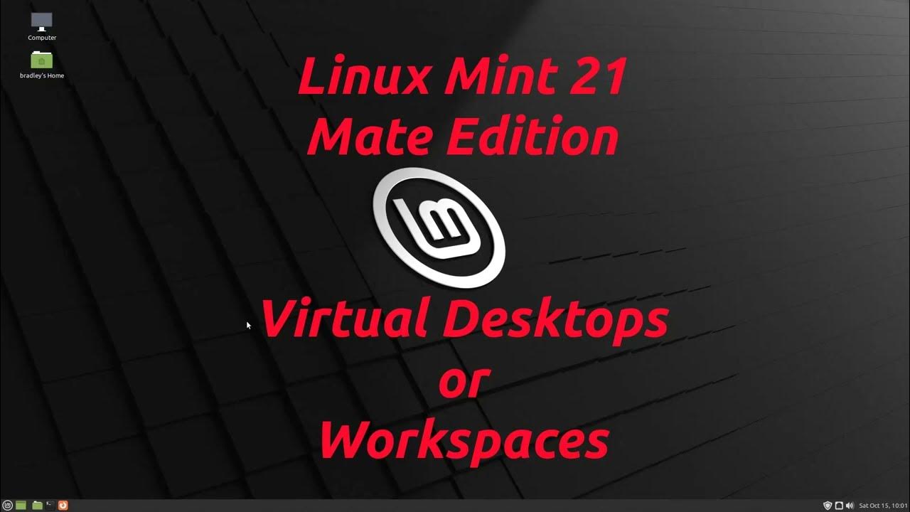 Linux Mint Tricks (3) Hidden Virtual Desktops/Workspaces (Mate) YouTube