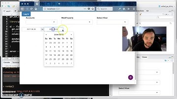 googleAnalyticsR R Shiny  - creating a talking Google Analytics Shiny app