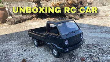 UNBOXING RC CAR PICUP & TEST DRIVE WPL D12