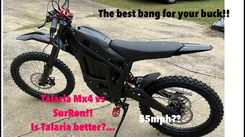 Is the Talaria Sting Mx4 the best e-bike/e-dirt bike? My thoughts on the Sur-Ron!! V5 is coming