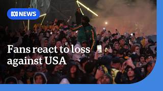 Socceroos fans react to loss against World Cup hosts USA | ABC NEWS