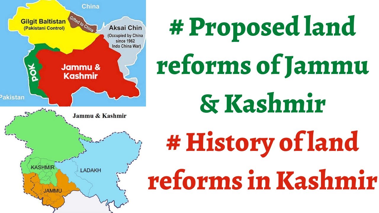 Jammu & Kashmir Land Reforms 2020, History of land reforms in J & K