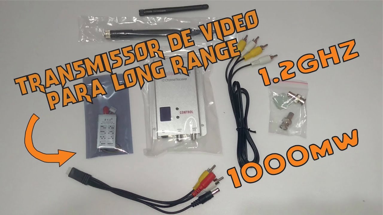 Unboxing TX RX 1.2ghz FPV 1000mw Long Range - YouTube