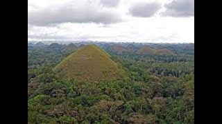 Chocolate hills in Bohol island