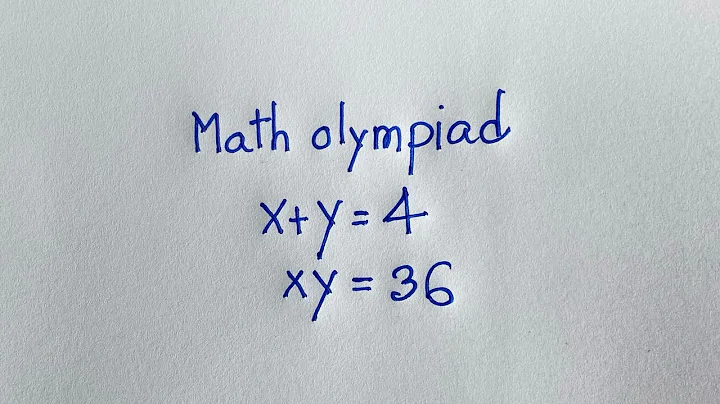 Germany | Can you solve? | A nice math olympiad algebra question (x,y)=?