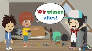 Lisa wird ERWISCHT! | Deutsch lernen