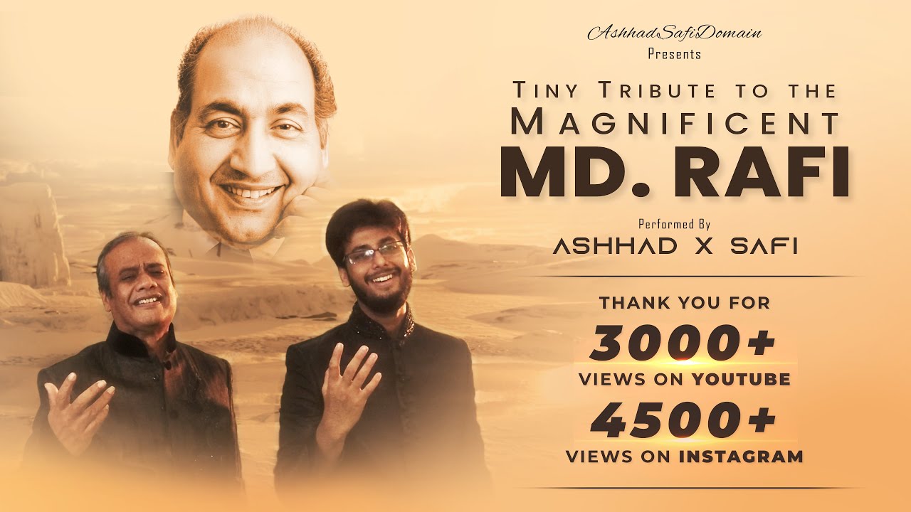 ASD - Md. Rafi Tribute | Chand Mera Dil | Gulabi Ankhen | Cover Song Music Video