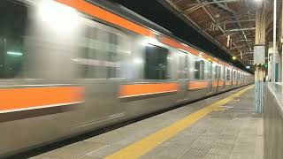 配9839　EF81-141[長岡]+E231系MU-42編成[千ケヨ]　秋田入場配給　夜の羽越線を下る武蔵野線。