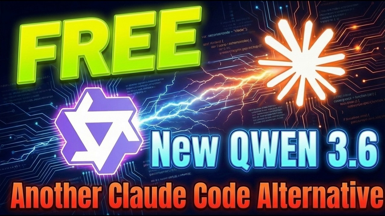 New QWEN 3.6 Just Dropped (You Need to Try This) — The FREE Claude Code ...