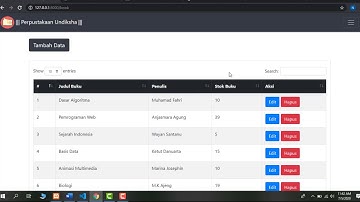Sistem Perpustakaan dengan Laravel-Project UAS Pemrograman Web Undiksha oleh Serly Widyaningsih