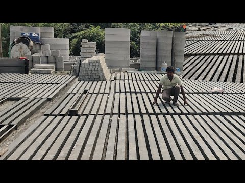 RCC Fencing Pole | Making  Cement Pillar | Cement Fence Post