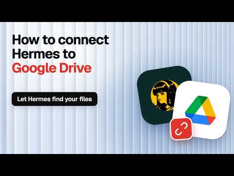 Connect Hermes to Google Drive: Let Your AI Agent Read Your Google Drive (No API Keys)