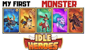 IDLE Heroes Android Gameplay, Monster, Who is the best monster to start the game ? 2019