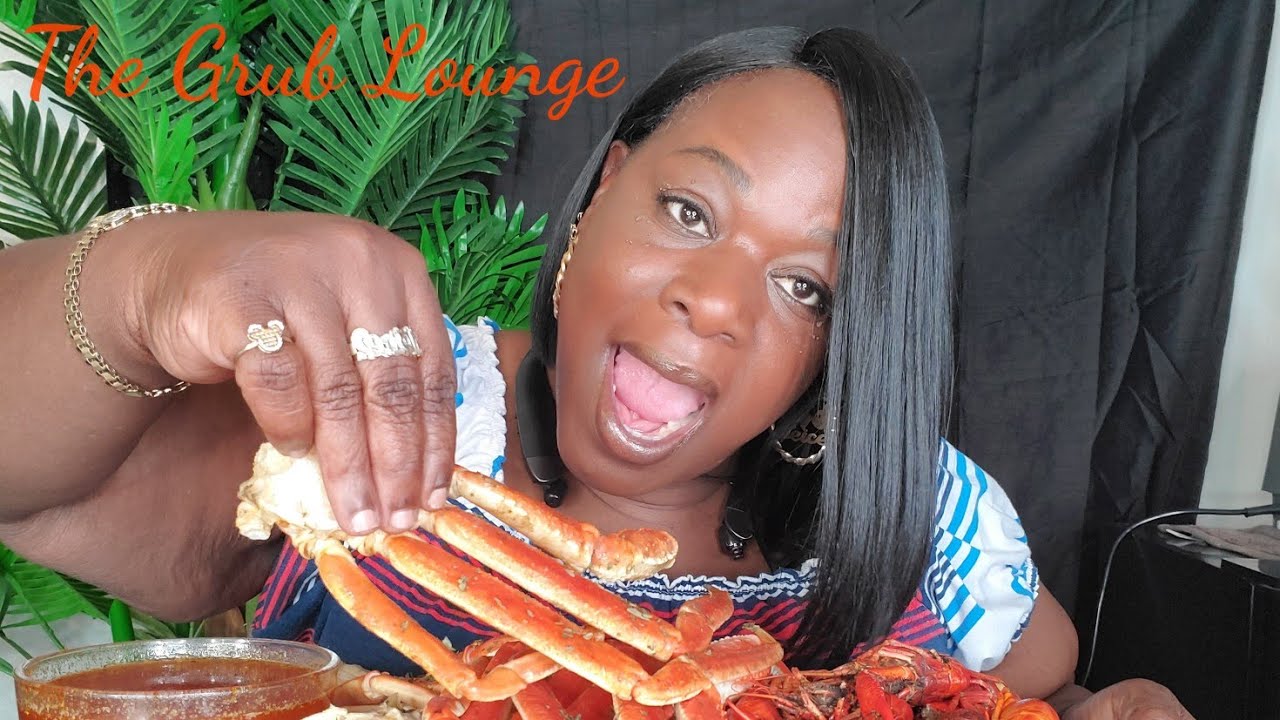 Crab legs + Crawfish +Mukbang - YouTube