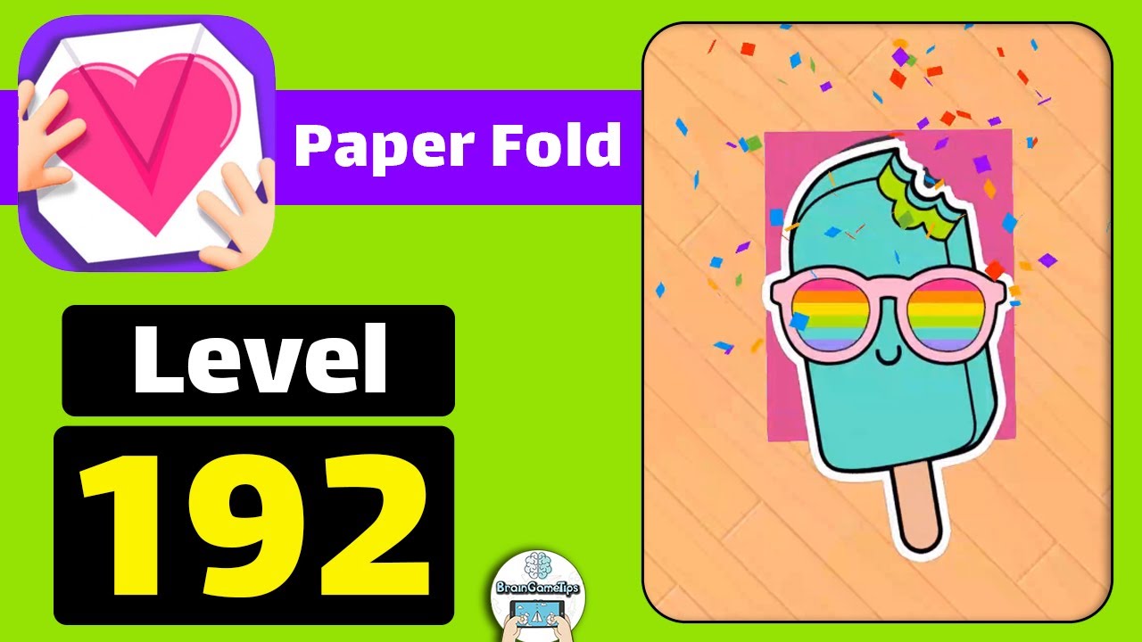Paper Fold - Level 192 Answer