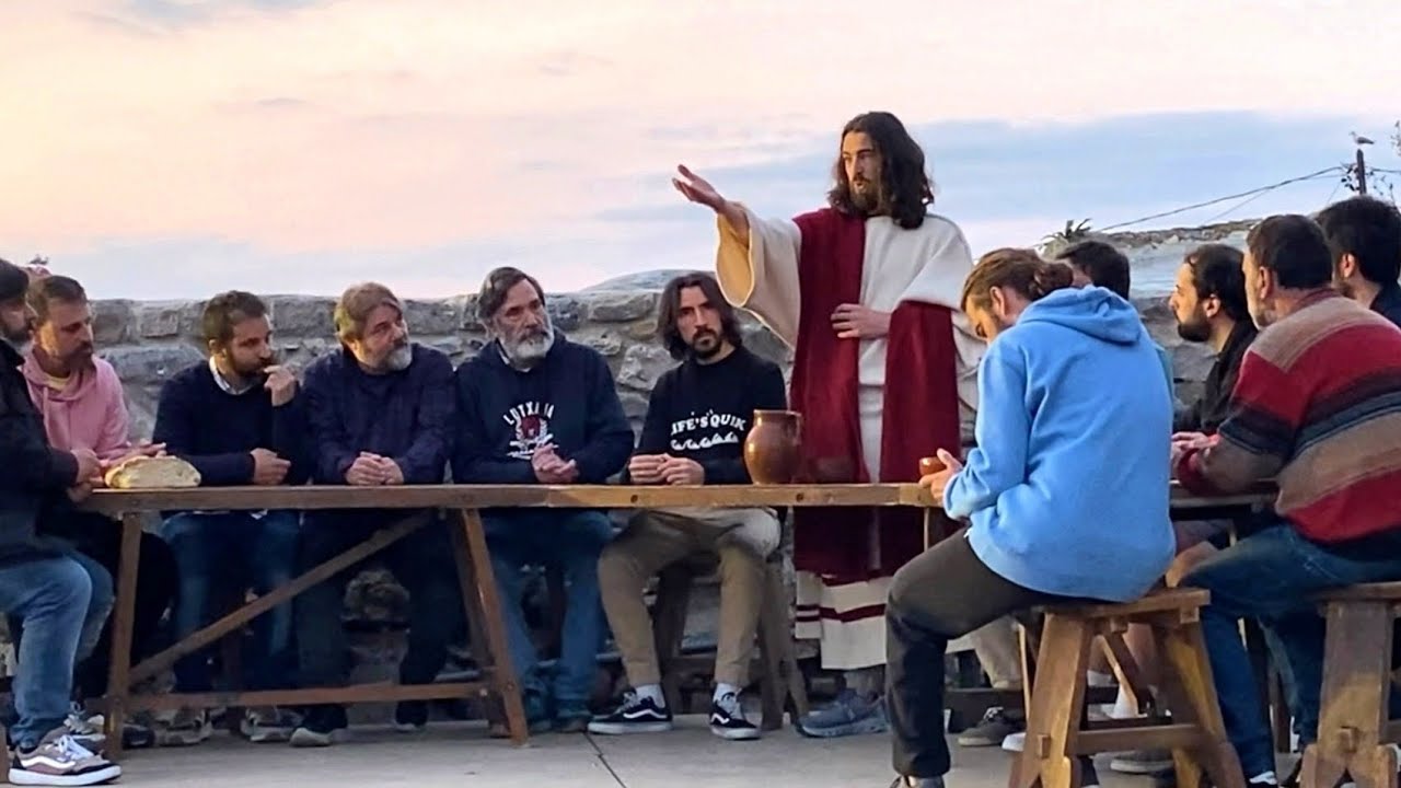 Ensayos de La Ultima Cena y Tambores de La Pasión Viviente 2025 de Castro Urdiales.
