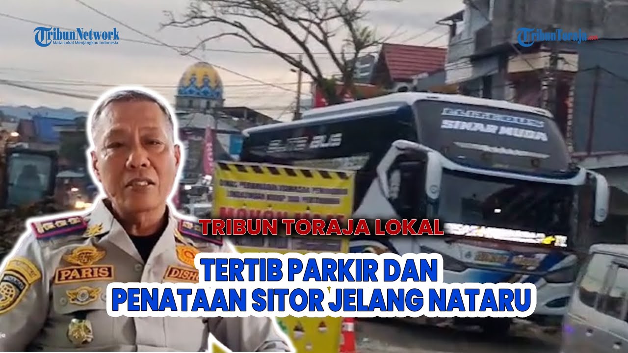 Warga Toraja Utara Dihimbau Agar Taat Tertib Lalu Lintas Termasuk Parkiran di Jalan Jelang Nataru