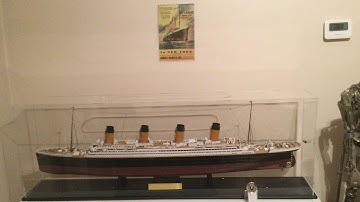 Build The Titanic Rigging and Complete model after 3 years