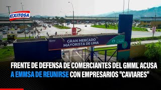 Frente de Defensa de Comerciantes del GMML acusa a EMMSA de reunirse con empresarios 