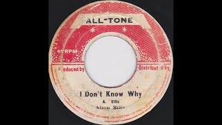 Alton Ellis - I Don't Know Why - YouTube