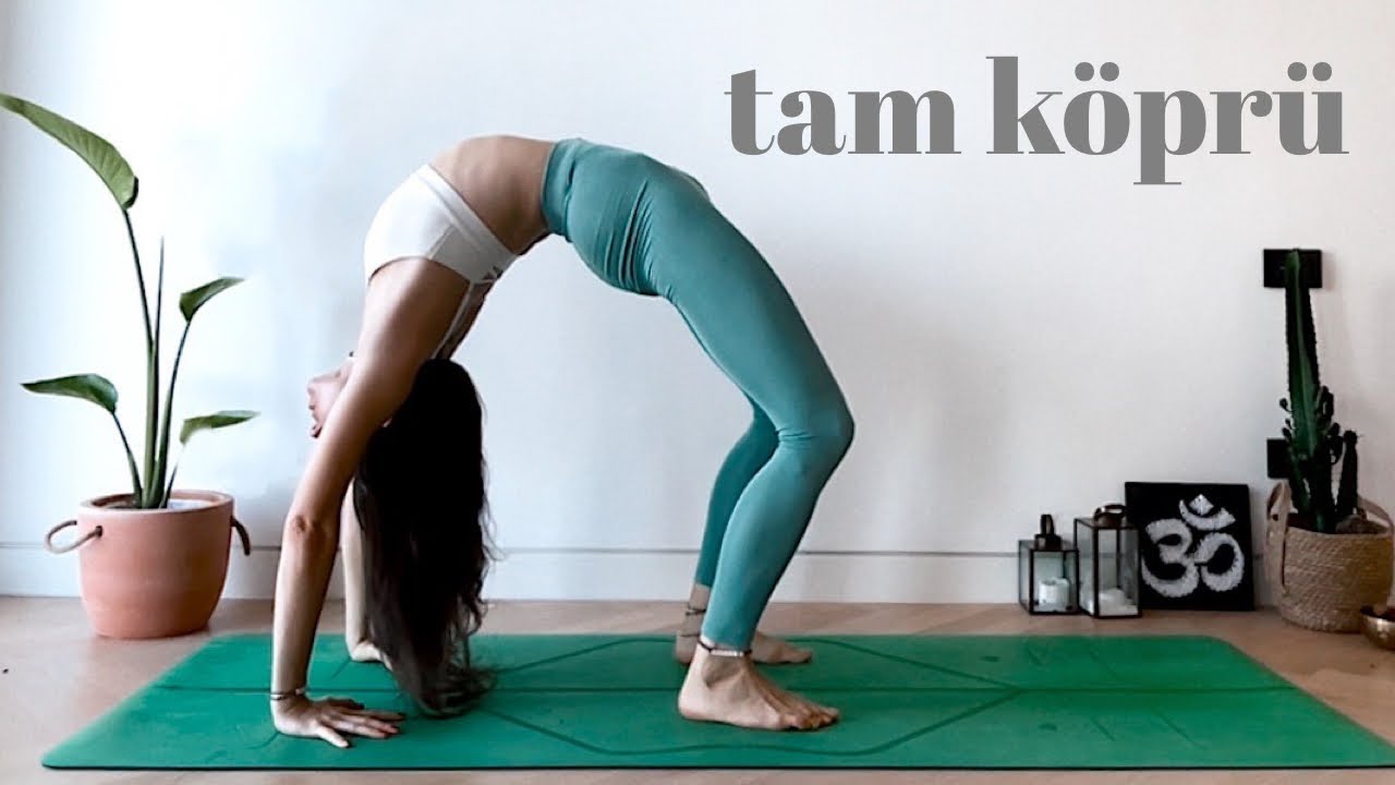 Yeniye Kalbini Aç! Köprü Pozu - Urdhva Dhanurasana🌈 Evde Yoga