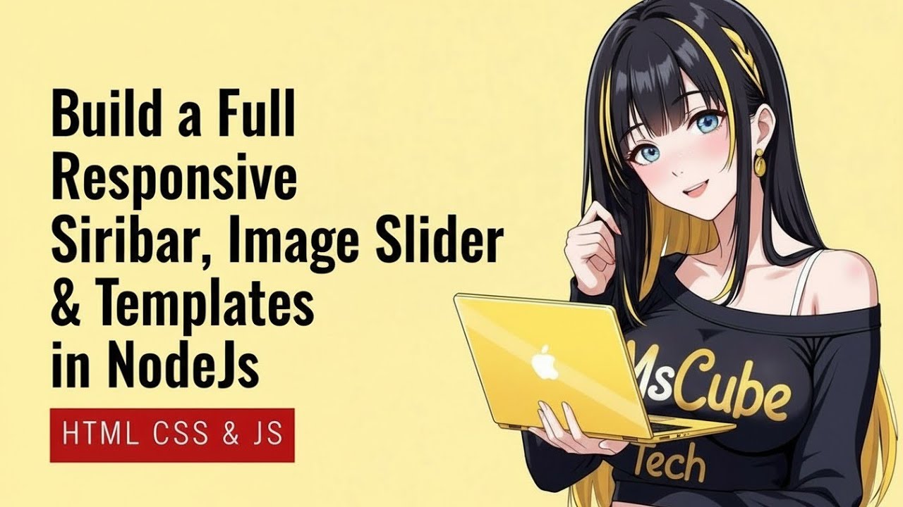 Shocking Website Sidebar, Image Slider | Tutorial  