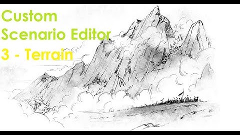 ChallengerAoE: Custom Scenario Editor 3: Terrain