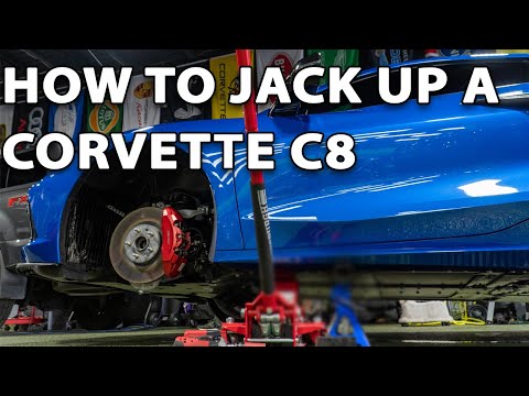 Where To Place Jack Stands On A C8