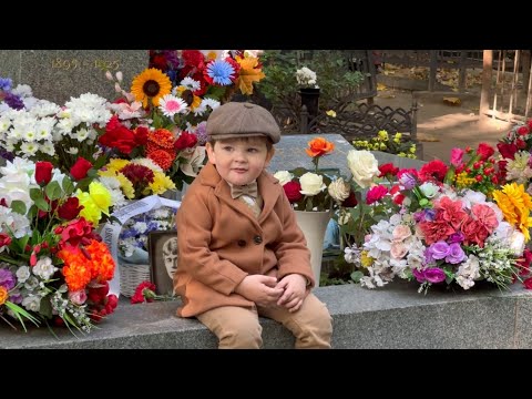 Побывал в день памяти на могиле Сергея Есенина / Ваганьковское кладбище 3.10.2023