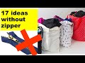 17 REUSE OR REPURPOSE OLD CLOTHES IDEAS WITHOUT ZIPPER | REUSE OLD CLOTHES @diyprocessbyhema