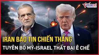 Iran announces total victory, declares humiliating defeat for US-Israel, pours cold water on Trump