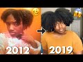 My Natural Hair Journey | TYPE 4 HAIR | THE STRUGGLE WAS REAL!! 😩